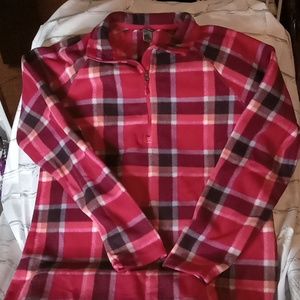 Eddie bower fleece plat pull over